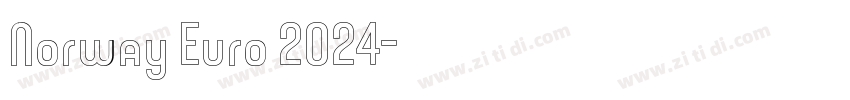 Norway Euro 2024字体转换